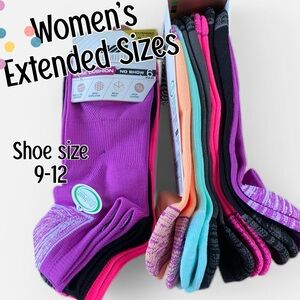 🌸Womens Extended Size Socks 12 Pair